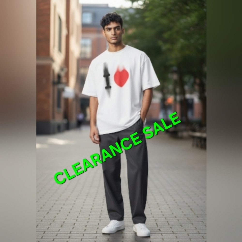 Super EUC Balenciaga Mens Graphic T-Shirt